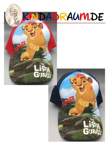 Garde der Löwen Cap Kion Roar blau oder rot