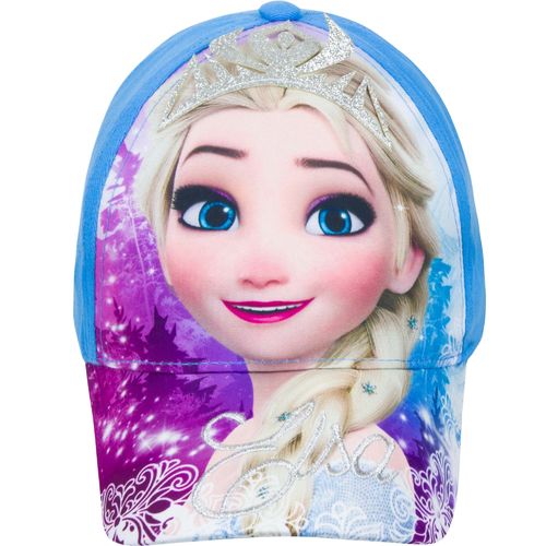Die Eiskönigin Cap türkis Glitter Krone Elsa