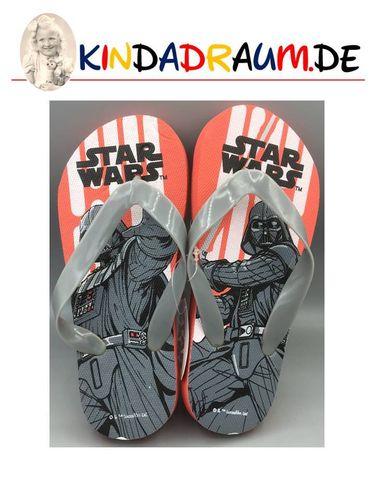 Star Wars Flip Flop rot Darth Vader 29/30 - 35/36
