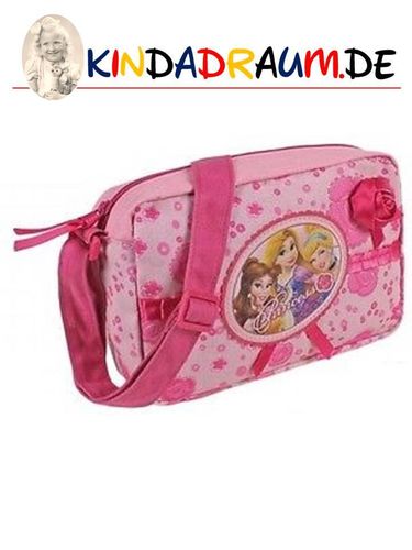 Princess Handtasche / Tasche rosa Belle, Rapunzel & Cinderella 14 cm x 19 cm