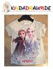 Die Eiskönigin 2 / Frozen 2 T-Shirt grau / glitter gentle Wind Spirit Anna & Elsa