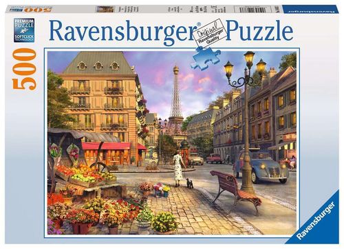 Ravensburger Puzzle 146833 Spaziergang durch Paris 500 Teile