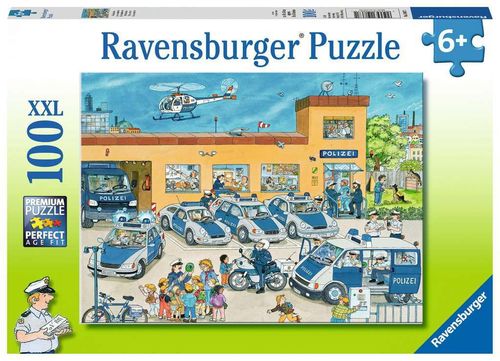 Ravensburger Puzzle 108671 Polizeirevier 6+ Jahre 100 Teile XXL