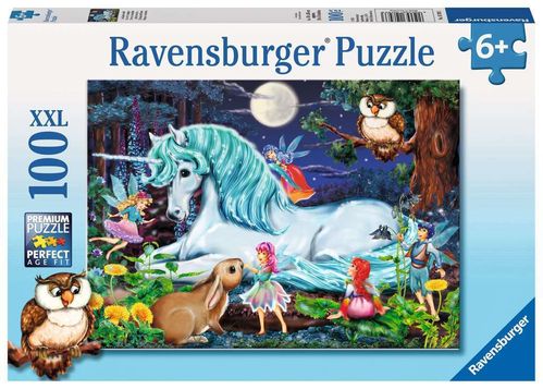 Ravensburger Puzzle 107933 im Zauberwald 6+ Jahre 100 Teile XXL