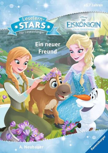 Ravensburger 490813 Leselernstars Disney Die Eiskönigin: Ein neuer Freund