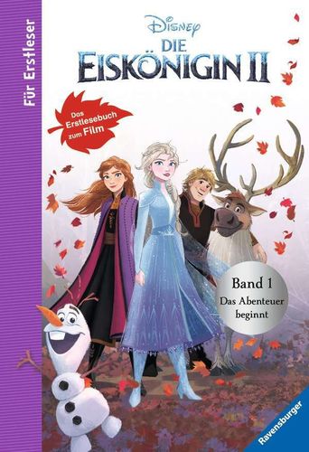 Ravensburger 491469 Disney Die Eiskönigin 2 Für Erstleser: Das Abenteuer beginnt