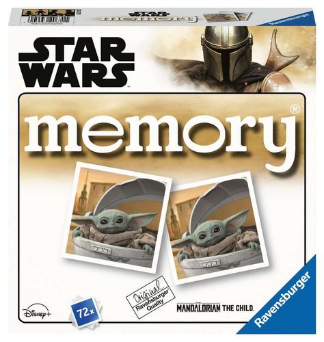 Ravensburger 206711 Star Wars - Mandalorian memory 4+ Jahre 72 Karten