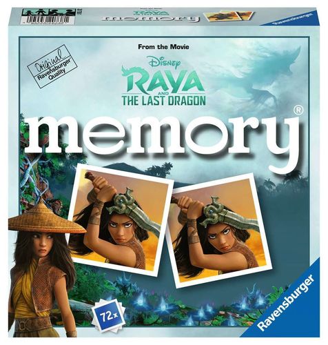 Ravensburger 207381 Disney Raya und der letzte Drache Memory 4+ Jahre 72 Karten