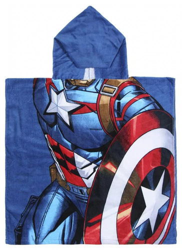 Avengers Poncho 60x120 cm Captain America