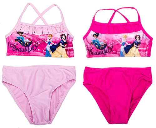 Disney Princess Badeanzug / Bikini rosa oder pink