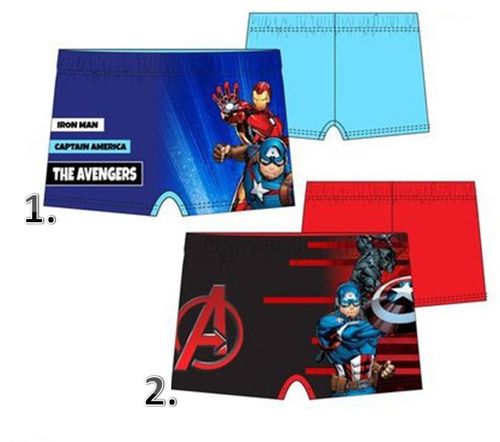 Disney - Marvel - Avengers Badehose blau oder rot