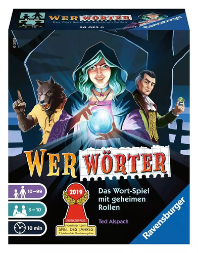 Ravensburger® 260256 WerWörter , PartySpiel, Nominiert als Spiel des Jahres 2019
