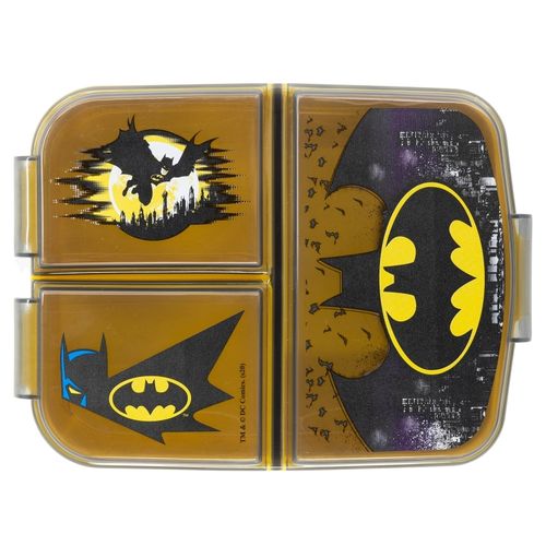 Batman Kinder Brotdose / Lunchbox / Sandwichbox unterteilt