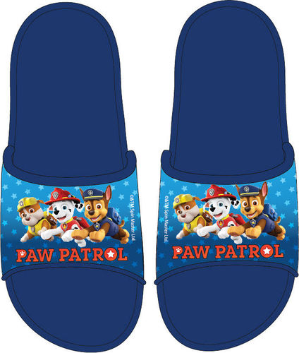 Paw Patrol Badeschlappen / Slides blau 25/26 - 31/32