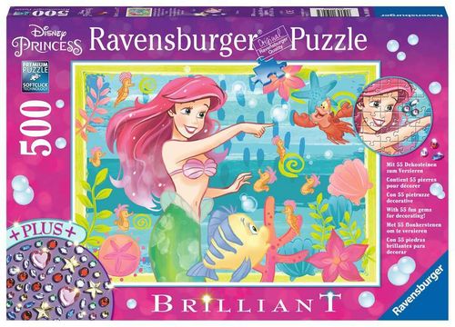 Ravensburger Puzzle 133277 Arielles Unterwasserparadies  12-99 Jahre 500 Teile
