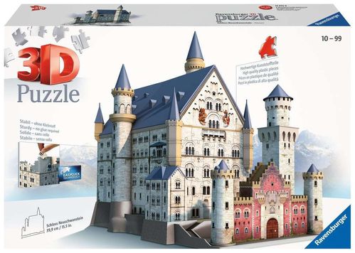 Ravensburger 125739 Schloss Neuschwanstein 3D Puzzle 10-99 Jahre 216 Teile