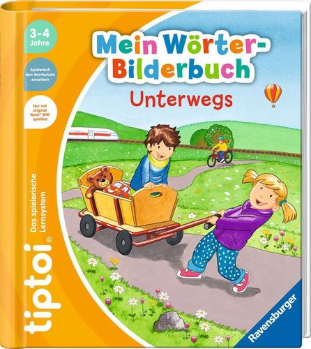Ravensburger 49265 tiptoi® Mein Wörter-Bilderbuch Unterwegs