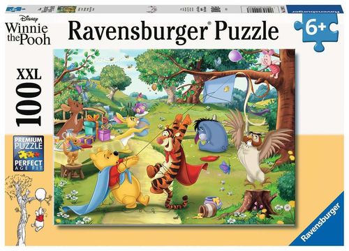 Ravensburger Puzzle 12997 Disney - Winnie Pooh - Die Rettung 6+ 100 Teile XXL