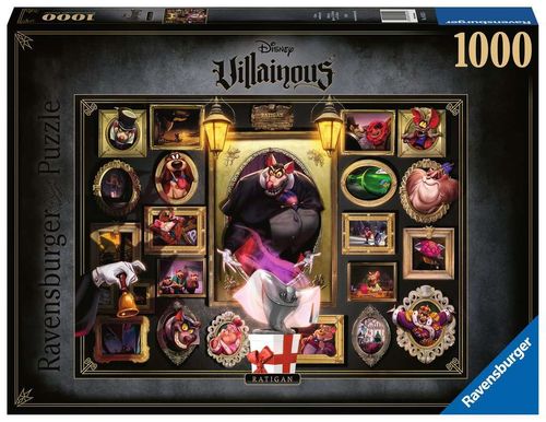 Ravensburger Puzzle 16521 Disney Villainous - Rattenzahn - 17+ Jahre 1000 Teile