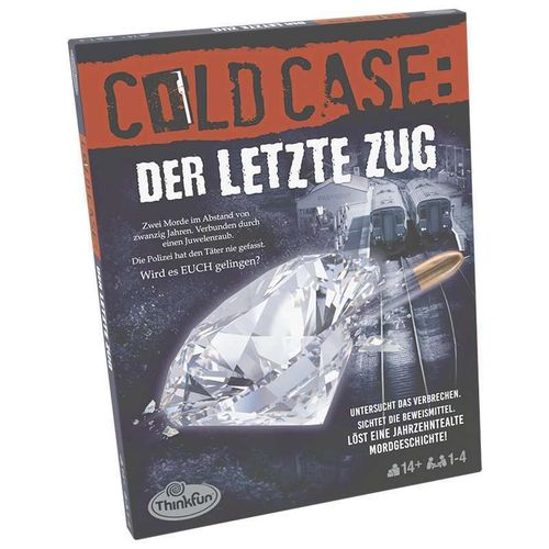 Think Fun 76534 Cold Case: Der letzte Zug 14+ Jahre 1-4 Spieler