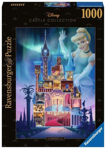 Ravensburger Puzzle 173310 Castle Collection - Cinderellal - 1000 Teile 17+Jahre