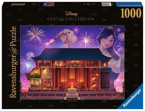 Ravensburger Puzzle173327 Castle Collection - Mulan - 1000 Teile 17+Jahre