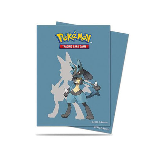 Pokémon - Lucario - Schutzhüllen - 65er -für Sammelkarten in Standardgröße