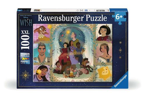 Ravensburger Puzzle 13389 Disney - Wish 6+ Jahre 100 Teile XXL
