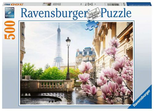 Ravensburger Puzzle 17377 Frühling in Paris 500 Teile 10+ Jahre