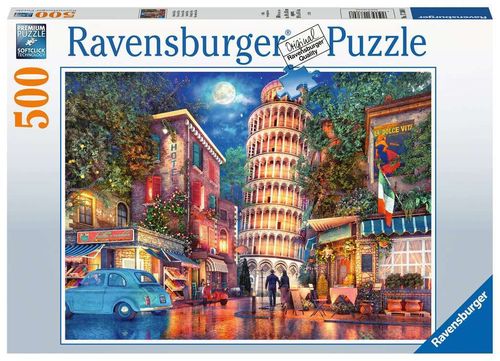 Ravensburger Puzzle 17380 Abend's in Pisa 500 Teile 10+ Jahre