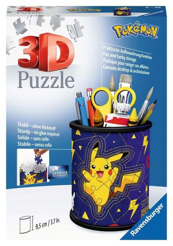 Ravensburger 112579 Utensilo Pokemon 3D Puzzle 10-99 Jahre