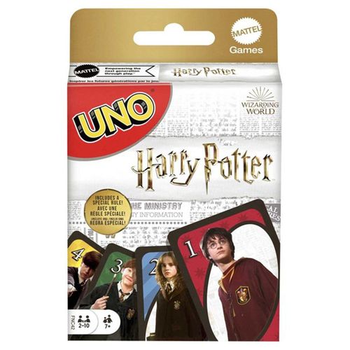 Mattel - UNO - Kartenspiel - Harry Potter edition +7 Jahre 2-10 Spieler