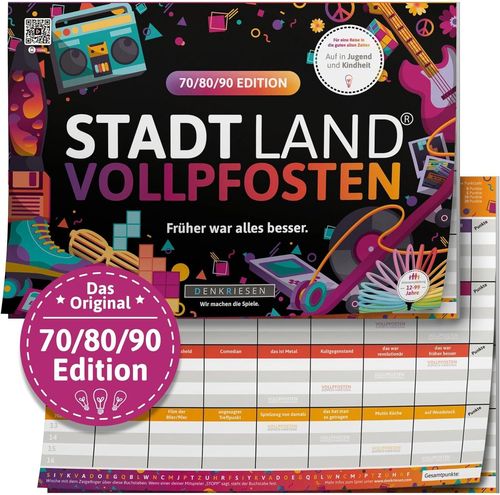 DENKRIESEN - STADT LAND VOLLPFOSTEN® -  70/80/90 Edition - Früher war Alles Besser. 9+